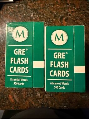 GRE Flash Cards - Green (Set of 2)